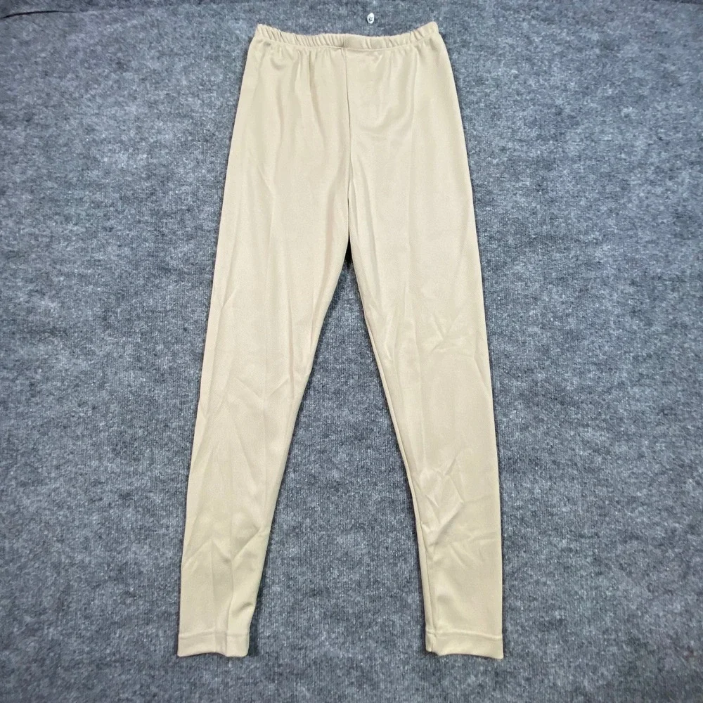 United Join Forces Men Sand Tan Thermal Pants Base‎ Layer Leggings Medium USA